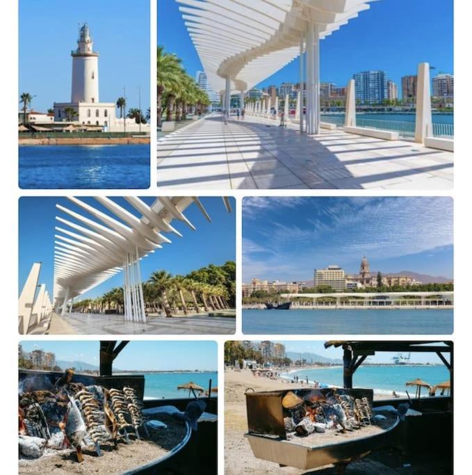 Malagueta, Free Parking, Center & Beach Málaga Exteriör bild